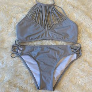 Brand New LA Hearts Caged Bikini